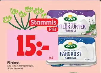 ICA Supermarket Färskost erbjuda
