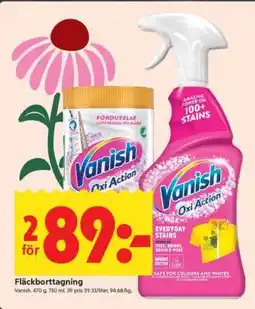 ICA Supermarket Vanish Oxi Action erbjuda