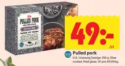 ICA Supermarket PULLED PORK erbjuda