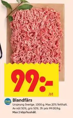 ICA Supermarket BLANDFÄRS erbjuda