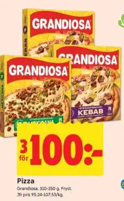 ICA Supermarket Pizza erbjuda