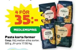 Stora Coop Pasta Korta Former erbjuda