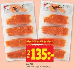 ICA Supermarket Laxfilé erbjuda