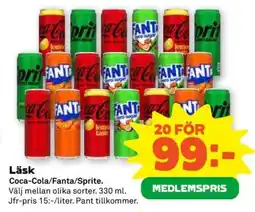 Stora Coop Läsk erbjuda