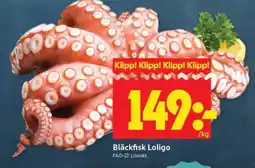 ICA Supermarket Bläckfisk Loligo erbjuda