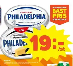 Stora Coop PHILADELPHIA erbjuda