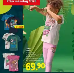 Lidl LUPILU T-shirt erbjuda