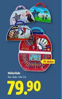 Lidl Målarlåda erbjuda