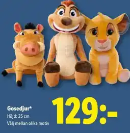 Lidl Gosedjur erbjuda