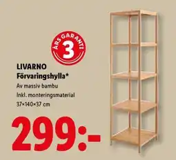 Lidl LIVARNO Förvaringshylla erbjuda
