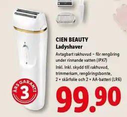Lidl CIEN BEAUTY Ladyshaver erbjuda
