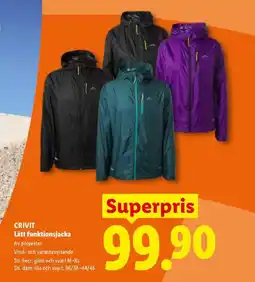 Lidl CRIVIT Lätt funktionsjacka erbjuda
