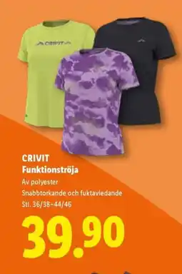 Lidl CRIVIT Funktionströja erbjuda