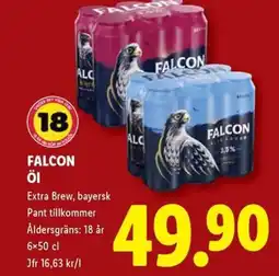 Lidl FALCON Öl erbjuda