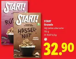 Lidl START Granola erbjuda