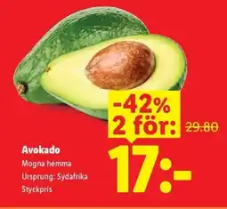 Lidl Avokado erbjuda