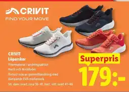 Lidl CRIVIT Löparskor erbjuda