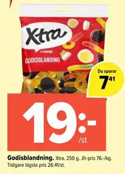 Coop Extra Godisblandning erbjuda