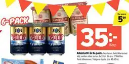 Coop Extra Alkoholfri öl 6-pack erbjuda