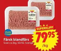 Nya Pulsen Scan Färsk blandfärs erbjuda