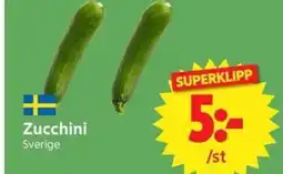 Nya Pulsen Zucchini erbjuda