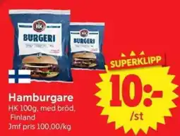 Nya Pulsen HK Hamburgare erbjuda
