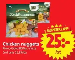 Nya Pulsen Flevo Gold Chicken nuggets erbjuda