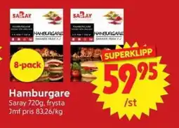 Nya Pulsen Saray Hamburgare erbjuda