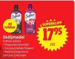 Nya Pulsen Softlan Sköljmedel erbjuda