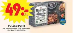 ICA Maxi Pulled pork erbjuda