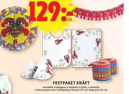 ICA Maxi Festpaket kräft erbjuda
