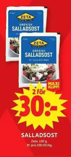 ICA Maxi Salladsost erbjuda