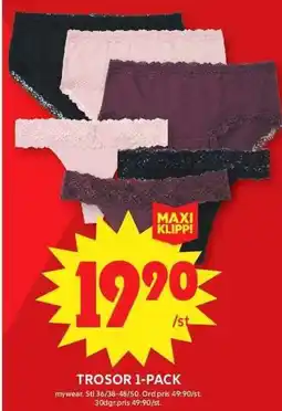 ICA Maxi Trosor 1-pack erbjuda