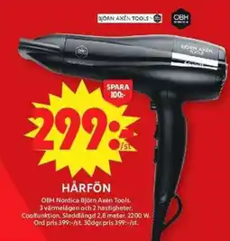 ICA Maxi Hårfön erbjuda