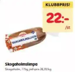 Hemköp Skogaholmslimpa erbjuda