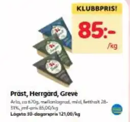 Hemköp Präst, herrgård, greve erbjuda