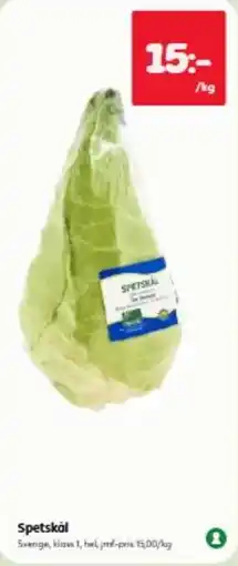 Hemköp Spetskȧl erbjuda