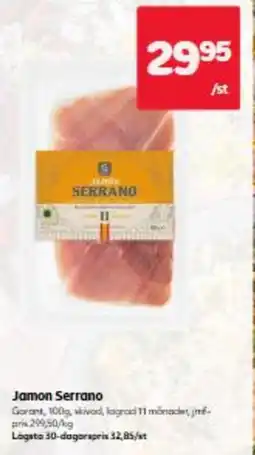 Hemköp Jamon Serrano erbjuda