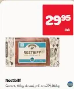 Hemköp Rostbiff erbjuda