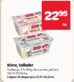 Hemköp Röror, Sallader erbjuda