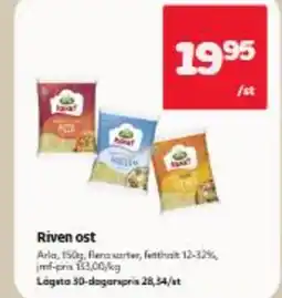 Hemköp Riven ost erbjuda