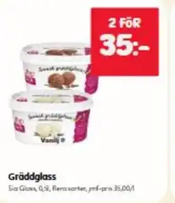 Hemköp Gräddglass erbjuda