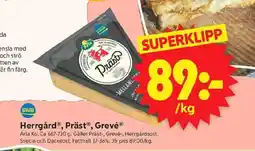 ICA Supermarket Herrgård, Präst, Grevé erbjuda