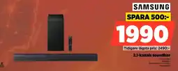 Power Samsung 2.1-kanals soundbar erbjuda