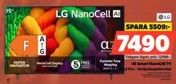 Power Lg 4K Smart NanoCell TV 2000+ P.ocksound Pro - bioljudsupplevelse erbjuda