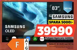 Power 83" 4K Smart TV Reflexfri 4K OLED med 165 Hz erbjuda