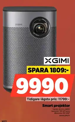 Power Xgimi Smart projektor erbjuda