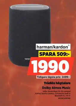 Power Harman/kardon Trådlös högtalare Dolby Atmos Music erbjuda
