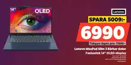 Power Lenovo IdeaPad Slim 3 Bärbar dator Fantastisk 14" OLED-display erbjuda