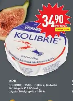 Willys BRIE KOLIBRIE erbjuda